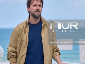 Julian Lopez attends the photocall of the film ''Los Destellos'' during the 72nd San Sebastian International Film Festival in San Sebastian,...