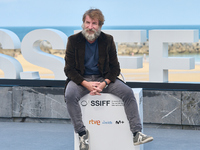 Antonio de la Torre attends the photocall of the film ''Los Destellos'' during the 72nd San Sebastian International Film Festival in San Seb...