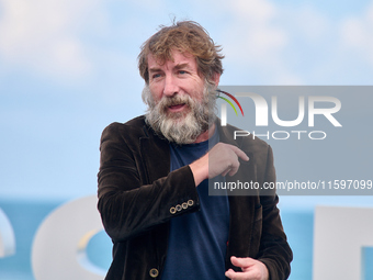 Antonio de la Torre attends the photocall of the film ''Los Destellos'' during the 72nd San Sebastian International Film Festival in San Seb...