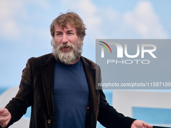 Antonio de la Torre attends the photocall of the film ''Los Destellos'' during the 72nd San Sebastian International Film Festival in San Seb...