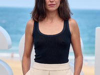 Patricia Lopez Arnaiz attends the photocall of the film ''Los Destellos'' during the 72nd San Sebastian International Film Festival in San S...