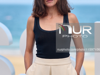 Patricia Lopez Arnaiz attends the photocall of the film ''Los Destellos'' during the 72nd San Sebastian International Film Festival in San S...