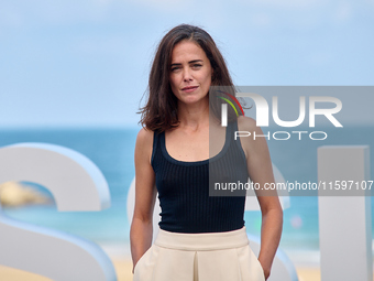 Patricia Lopez Arnaiz attends the photocall of the film ''Los Destellos'' during the 72nd San Sebastian International Film Festival in San S...