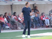 Edoardo Gorini, Head Coach of AS Cittadella 1973, during the Italian Serie B soccer championship football match between Mantova Calcio 1911...