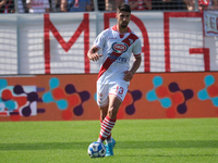 Fabrizio Brignani of Mantova 1911 carries the ball during the Italian Serie B soccer championship football match between Mantova Calcio 1911...