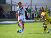 Antonio Fiori of Mantova 1911 participates in the Italian Serie B soccer championship football match between Mantova Calcio 1911 and AS Citt...