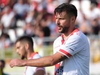 Alex Redolfi of Mantova 1911 participates in the Italian Serie B soccer championship football match between Mantova Calcio 1911 and AS Citta...