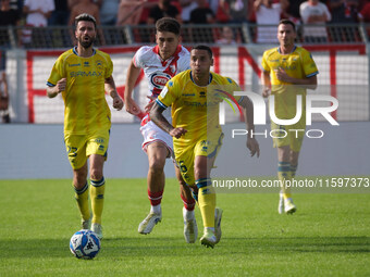 Alessio Vita of AS Cittadella 1973 during the Italian Serie B soccer championship match between Mantova Calcio 1911 and AS Cittadella 1973 a...