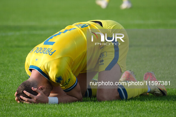 Luca Pandolfi of AS Cittadella 1973 during the Italian Serie B soccer championship match between Mantova Calcio 1911 and AS Cittadella 1973...