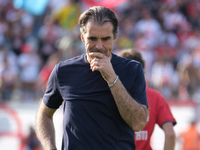 Edoardo Gorini, Head Coach of AS Cittadella 1973, during the Italian Serie B soccer championship football match between Mantova Calcio 1911...