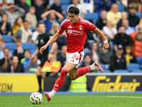 Ramon Sosa of Nottingham Forest is in action during the Premier League match between Brighton and Hove Albion and Nottingham Forest at the A...