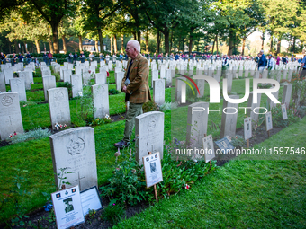 As part of the commemorations for the 80th anniversary of Operation Market Garden, a memorial service takes place at the Arnhem Oosterbeek W...