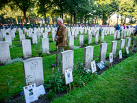 As part of the commemorations for the 80th anniversary of Operation Market Garden, a memorial service takes place at the Arnhem Oosterbeek W...