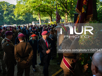 As part of the commemorations for the 80th anniversary of Operation Market Garden, a memorial service takes place at the Arnhem Oosterbeek W...