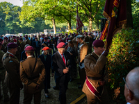 As part of the commemorations for the 80th anniversary of Operation Market Garden, a memorial service takes place at the Arnhem Oosterbeek W...