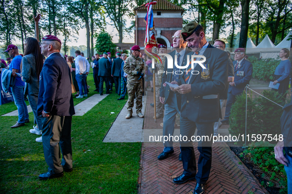 As part of the commemorations for the 80th anniversary of Operation Market Garden, a memorial service takes place at the Arnhem Oosterbeek W...