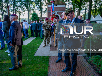 As part of the commemorations for the 80th anniversary of Operation Market Garden, a memorial service takes place at the Arnhem Oosterbeek W...