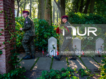 As part of the commemorations for the 80th anniversary of Operation Market Garden, a memorial service takes place at the Arnhem Oosterbeek W...