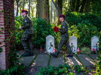 As part of the commemorations for the 80th anniversary of Operation Market Garden, a memorial service takes place at the Arnhem Oosterbeek W...