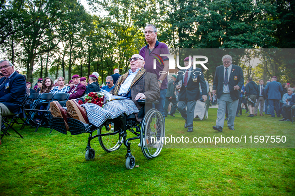 As part of the commemorations for the 80th anniversary of Operation Market Garden, a memorial service takes place at the Arnhem Oosterbeek W...