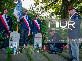 As part of the commemorations for the 80th anniversary of Operation Market Garden, a memorial service takes place at the Arnhem Oosterbeek W...