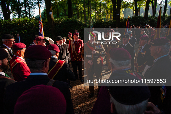 As part of the commemorations for the 80th anniversary of Operation Market Garden, a memorial service takes place at the Arnhem Oosterbeek W...