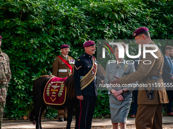 As part of the commemorations for the 80th anniversary of Operation Market Garden, a memorial service takes place at the Arnhem Oosterbeek W...