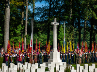 As part of the commemorations for the 80th anniversary of Operation Market Garden, a memorial service takes place at the Arnhem Oosterbeek W...