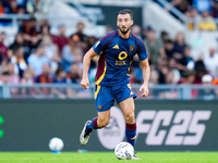 Bryan Cristante of AS Roma during the Serie A Enilive match between AS Roma and Udinese Calcio at Stadio Olimpico on September 22, 2024 in R...