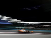 Lando Norris of the United Kingdom drives the McLaren Formula 1 Team MCL38 during the F1 Grand Prix of Singapore at Marina Bay Street Circui...