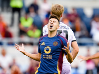 Stephan El Shaarawy of AS Roma looks dejected during the Serie A Enilive match between AS Roma and Udinese Calcio at Stadio Olimpico on Sept...