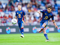 Paulo Dybala of AS Roma during the Serie A Enilive match between AS Roma and Udinese Calcio at Stadio Olimpico on September 22, 2024 in Rome...