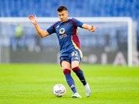 Stephan El Shaarawy of AS Roma during the Serie A Enilive match between AS Roma and Udinese Calcio at Stadio Olimpico on September 22, 2024...