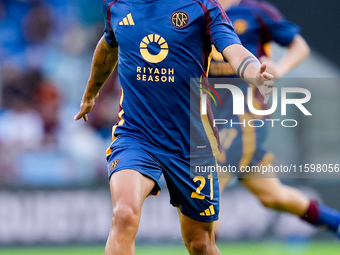 Paulo Dybala of AS Roma during the Serie A Enilive match between AS Roma and Udinese Calcio at Stadio Olimpico on September 22, 2024 in Rome...