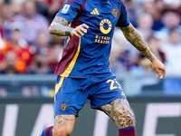 Gianluca Mancini of AS Roma during the Serie A Enilive match between AS Roma and Udinese Calcio at Stadio Olimpico on September 22, 2024 in...