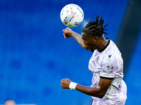 Kingsley Ehizibue of Udinese Calcio during the Serie A Enilive match between AS Roma and Udinese Calcio at Stadio Olimpico on September 22,...