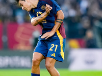 Paulo Dybala of AS Roma during the Serie A Enilive match between AS Roma and Udinese Calcio at Stadio Olimpico on September 22, 2024 in Rome...