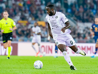 Keinan Davis of Udinese Calcio during the Serie A Enilive match between AS Roma and Udinese Calcio at Stadio Olimpico on September 22, 2024...