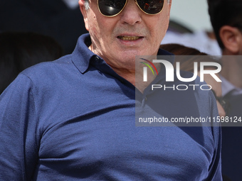 The President of Acf Fiorentina Rocco Commisso during the Italian Serie A football match between ACF Fiorentina and SS Lazio ,on September 2...