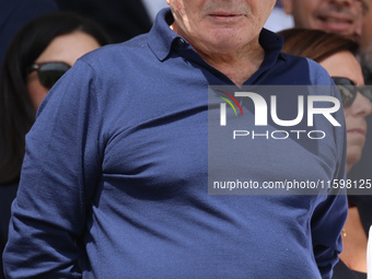 The President of Acf Fiorentina Rocco Commisso during the Italian Serie A football match between ACF Fiorentina and SS Lazio ,on September 2...