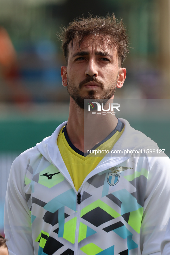 Gaetano Castrovilli of SS Lazio during the Italian Serie A football match between ACF Fiorentina and SS Lazio ,on September 22 , 2024 at the...