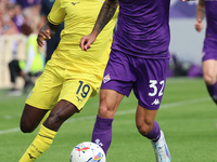 Danilo Cataldi of ACF Fiorentina controls the ball during the Italian Serie A football match between ACF Fiorentina and SS Lazio ,on Septemb...