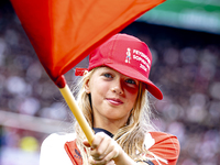 Feyenoord Sophia Day takes place during the match between Feyenoord and NAC at Stadium De Kuip for the Dutch Eredivisie season 2024-2025 in...