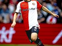 Feyenoord Rotterdam midfielder Inbeom Hwang plays during the match between Feyenoord and NAC at Stadium De Kuip for the Dutch Eredivisie sea...