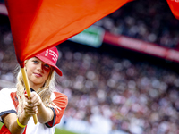 Feyenoord Sophia Day takes place during the match between Feyenoord and NAC at Stadium De Kuip for the Dutch Eredivisie season 2024-2025 in...