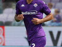 Danilo Cataldi of ACF Fiorentina during the Italian Serie A football match between ACF Fiorentina and SS Lazio ,on September 22 , 2024 at th...