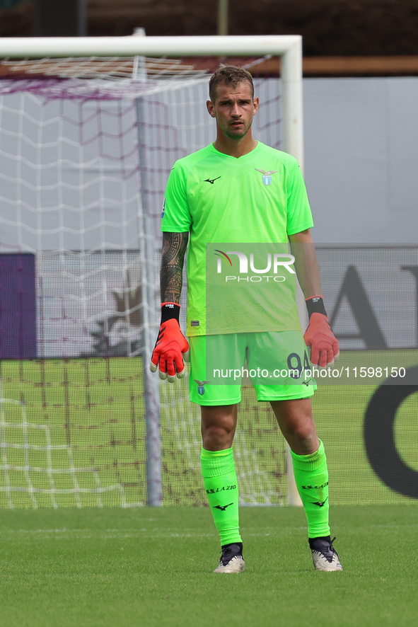 Ivan Provedel of SS Lazio during  the Italian Serie A football match between ACF Fiorentina and SS Lazio ,on September 22 , 2024 at the Arte...