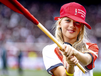 Feyenoord Sophia Day takes place during the match between Feyenoord and NAC at Stadium De Kuip for the Dutch Eredivisie season 2024-2025 in...