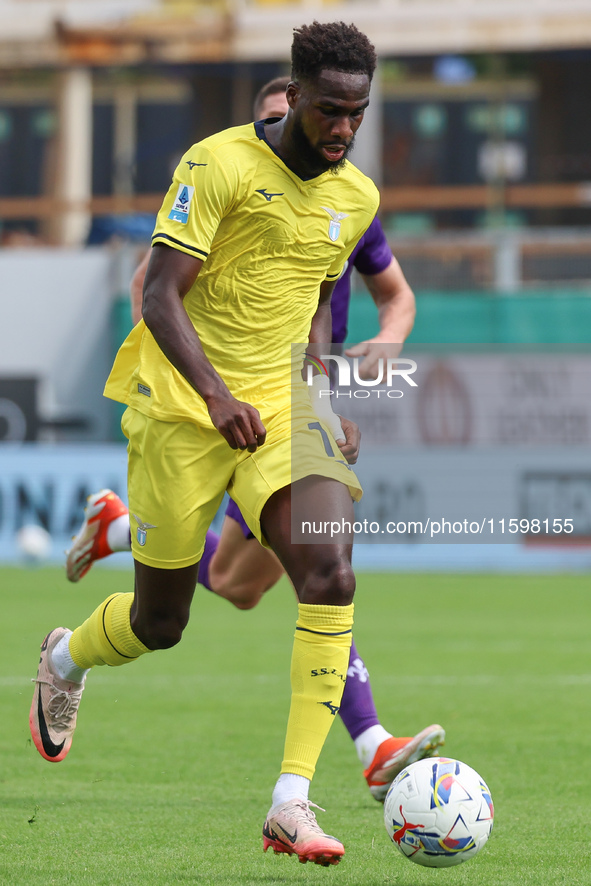 Boulaye Dia of SS Lazio controls the ball during  the Italian Serie A football match between ACF Fiorentina and SS Lazio ,on September 22 ,...