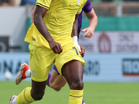 Boulaye Dia of SS Lazio controls the ball during  the Italian Serie A football match between ACF Fiorentina and SS Lazio ,on September 22 ,...